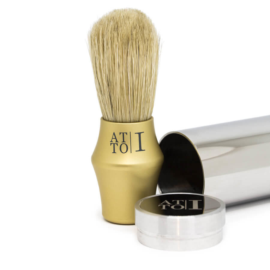artisan-shaving-brush-made-in-Italy-gold-atto-primo